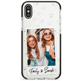 Personalised Snake Instant Photo Phone Case for iPhone X XS Max XR