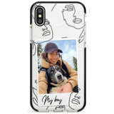 Personalised Snake Instant Photo Phone Case for iPhone X XS Max XR