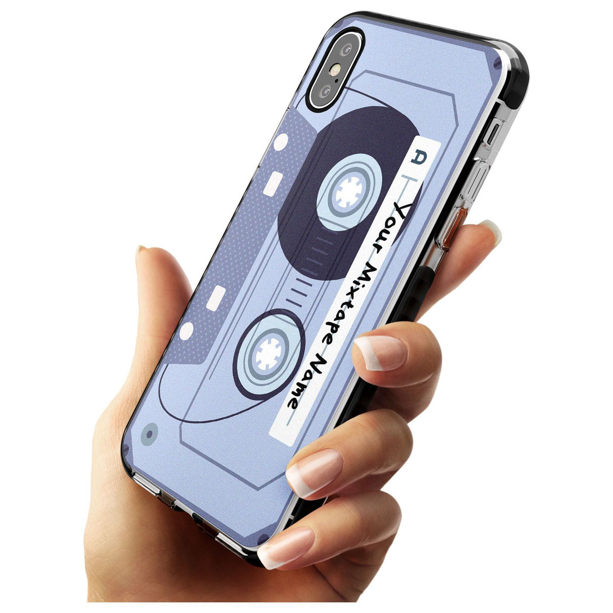 Industrial Mixtape Pink Fade Impact Phone Case for iPhone X XS Max XR