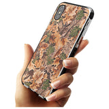 Leaves Camo Black Impact Phone Case for iPhone X XS Max XR