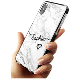 White Marble iPhone Case   Custom Phone Case - Case Warehouse