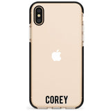 Custom Iphone Case 2A Pink Fade Impact Phone Case for iPhone X XS Max XR