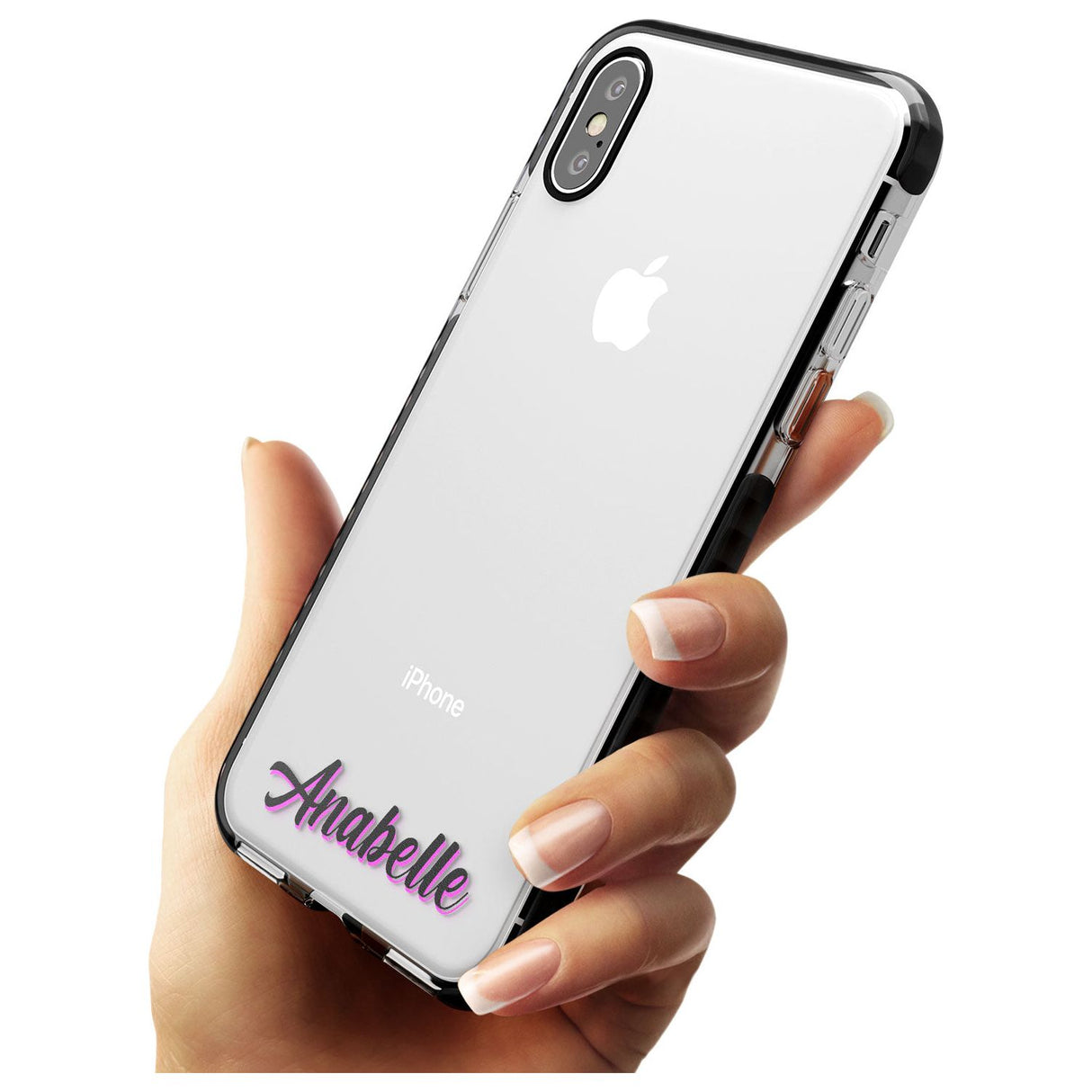 Custom Iphone Case 2B Pink Fade Impact Phone Case for iPhone X XS Max XR