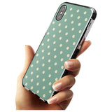 Daisy Pattern - Teal Cute Floral Daisy Design Pink Fade Impact Phone Case for iPhone X XS Max XR