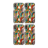 Abstract Leaves Phone Case for iPhone X XS Max XR