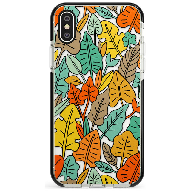 Abstract Leaves Phone Case for iPhone X XS Max XR