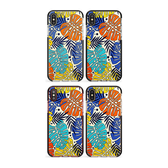 Abstract Leaves Phone Case for iPhone X XS Max XR