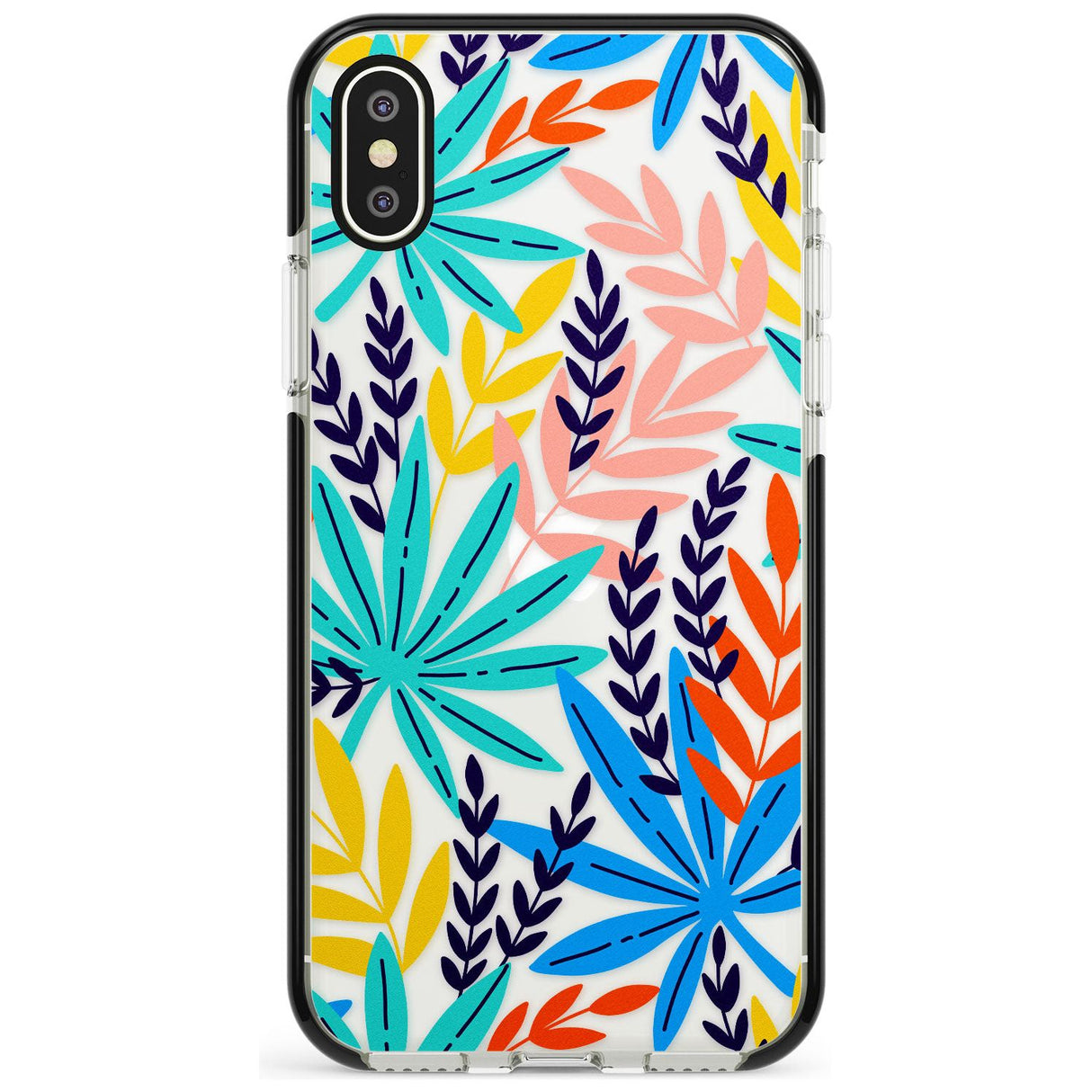 Tropical Palm Leaves Phone Case for iPhone X XS Max XR