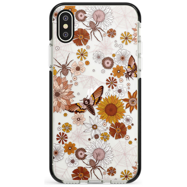 Halloween Wildlife Phone Case iPhone X / iPhone XS / Black Impact Case,iPhone XR / Black Impact Case,iPhone XS MAX / Black Impact Case Blanc Space