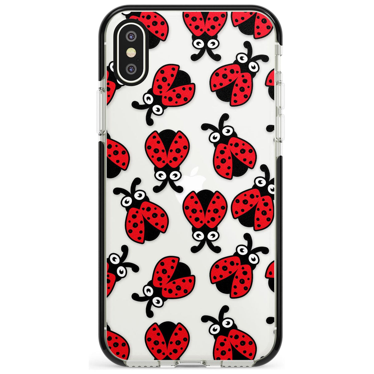 Ladybug Pattern Phone Case for iPhone X XS Max XR