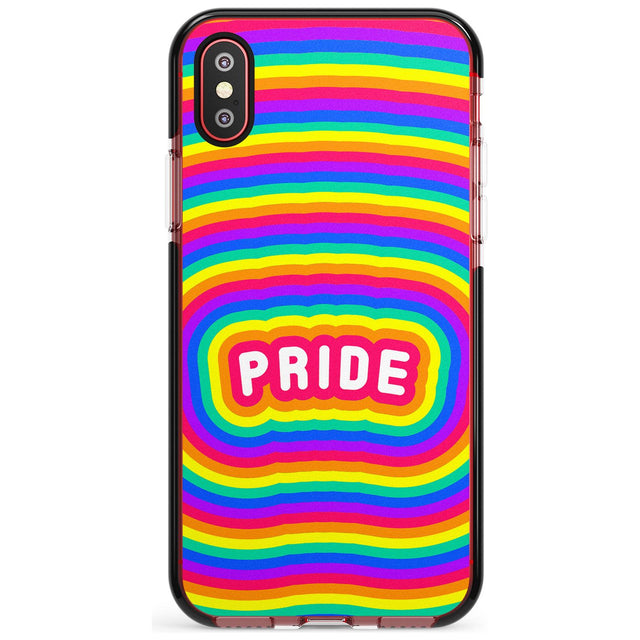 Pride Black Impact Phone Case for iPhone X XS Max XR