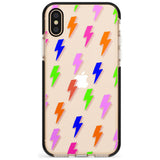 Rainbow Pop Lightning Pink Fade Impact Phone Case for iPhone X XS Max XR