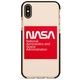 NASA The Worm Box Black Impact Phone Case for iPhone X XS Max XR