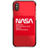 NASA The Worm Box Black Impact Phone Case for iPhone X XS Max XR