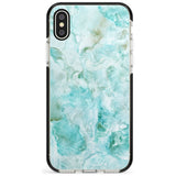 Turquoise Aqua Onyx Marble Pink Fade Impact Phone Case for iPhone X XS Max XR