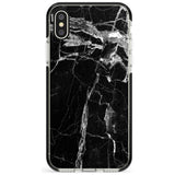 Black Onyx Marble Texture Pink Fade Impact Phone Case for iPhone X XS Max XR