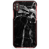 Black Onyx Marble Texture Pink Fade Impact Phone Case for iPhone X XS Max XR