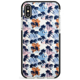 Summer Palm Trees (Clear) Pink Fade Impact Phone Case for iPhone X XS Max XR