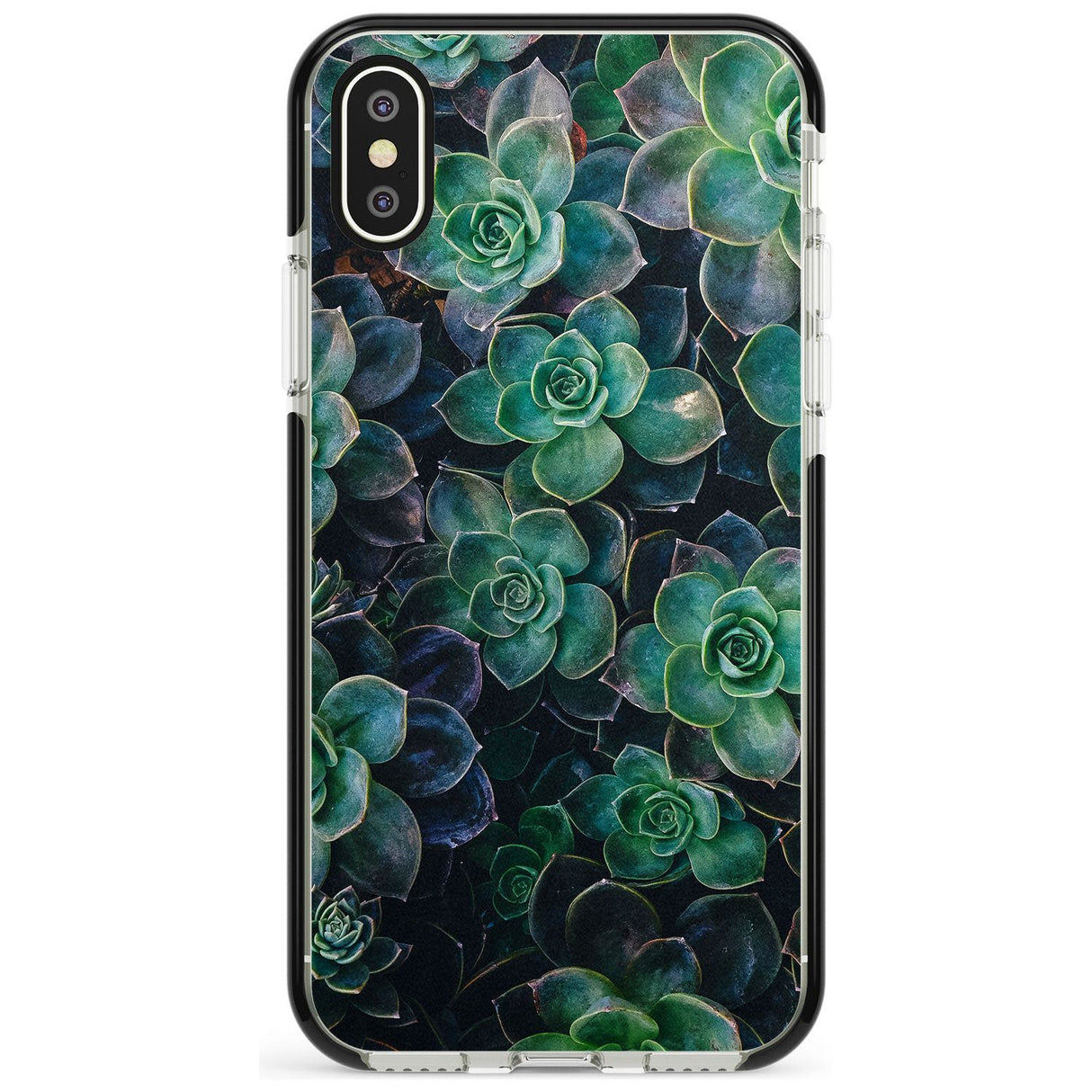 Succulents - Real Botanical Photographs Black Impact Phone Case for iPhone X XS Max XR