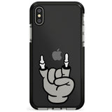 Rock 'til you drop Black Impact Phone Case for iPhone X XS Max XR