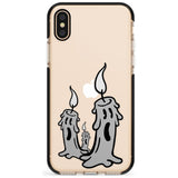 Candle Lit Black Impact Phone Case for iPhone X XS Max XR