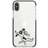 Dog Spirit Black Impact Phone Case for iPhone X XS Max XR