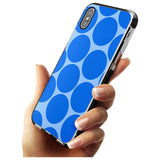 Abstract Retro Shapes: Blue Dots Pink Fade Impact Phone Case for iPhone X XS Max XR