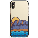 South Sunset Pink Fade Impact Phone Case for iPhone X XS Max XR