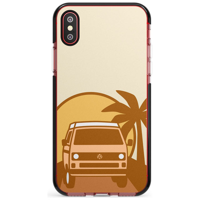 Camp Cruise Pink Fade Impact Phone Case for iPhone X XS Max XR