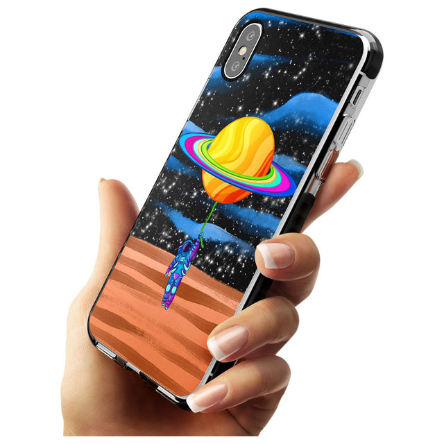 World On Helium Black Impact Phone Case for iPhone X XS Max XR