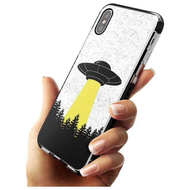 Forest Abduction Black Impact Phone Case for iPhone X XS Max XR