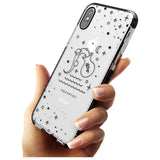 Aquarius Emblem - Transparent Design Black Impact Phone Case for iPhone X XS Max XR