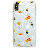 Sweet As Honey Patterns: Bees & Rainbows