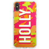 Colourful Neon Camo Slim TPU Phone Case Warehouse X XS Max XR