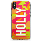 Colourful Neon Camo Slim TPU Phone Case Warehouse X XS Max XR