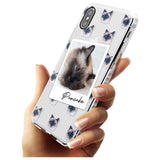 Personalised Burmese Cat Photo Impact Phone Case for iPhone X XS Max XR