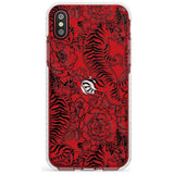 Personalised Chinese Tiger Pattern Impact Phone Case for iPhone X XS Max XR