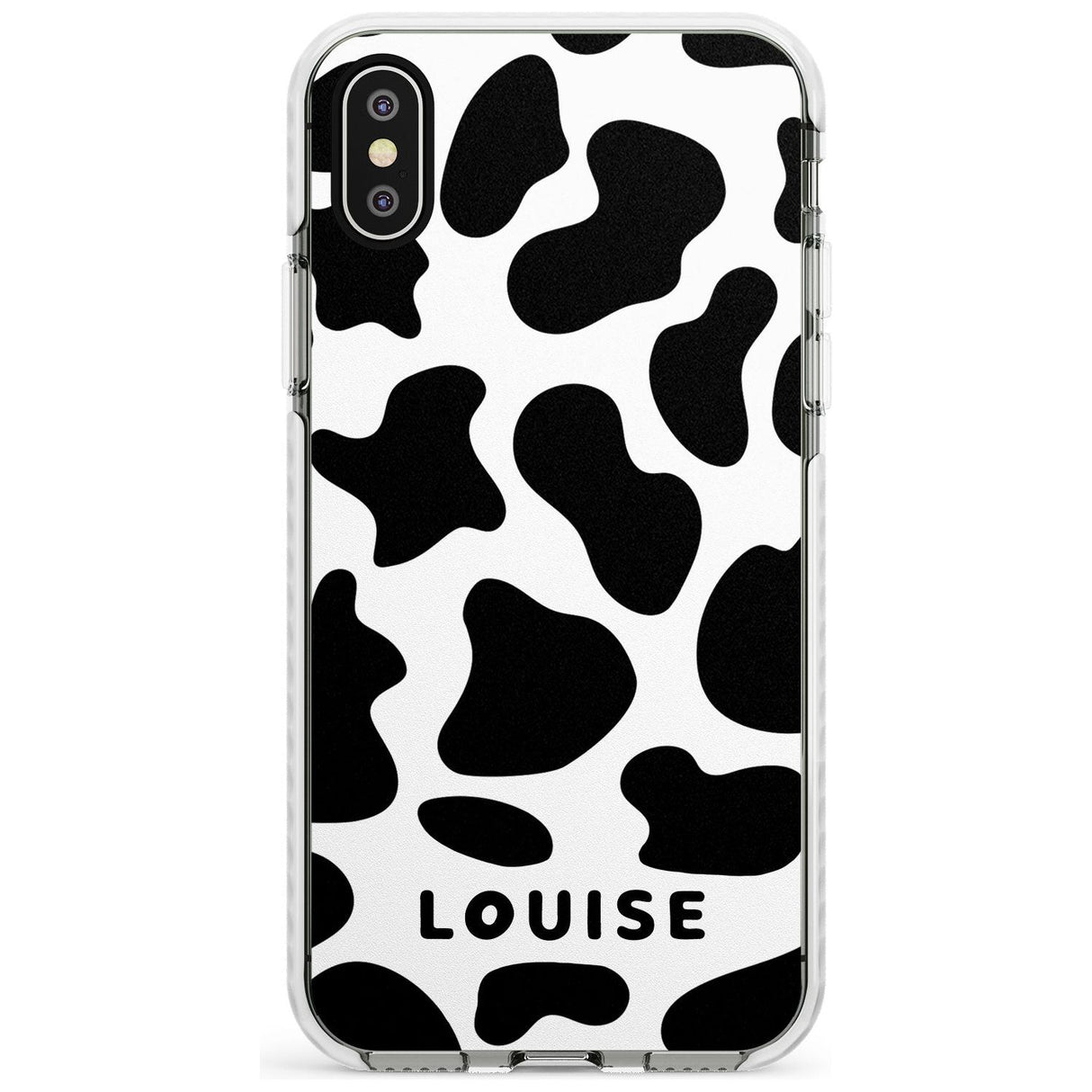 Custom Cow Print Slim TPU Phone Case Warehouse X XS Max XR