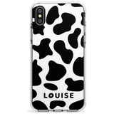 Custom Cow Print Slim TPU Phone Case Warehouse X XS Max XR