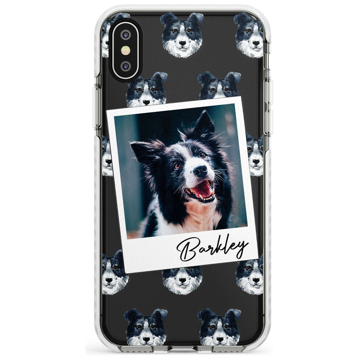 Border Collie - Custom Dog Photo Slim TPU Phone Case Warehouse X XS Max XR