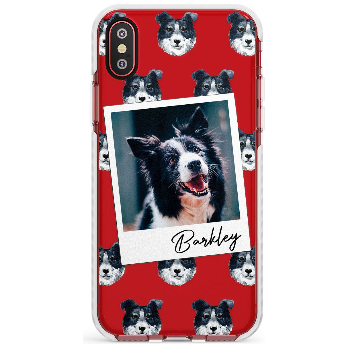 Border Collie - Custom Dog Photo Slim TPU Phone Case Warehouse X XS Max XR