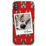 German Shepherd - Custom Dog Photo Slim TPU Phone Case Warehouse X XS Max XR