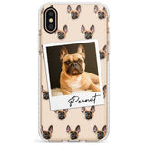 French Bulldog, Tan - Custom Dog Photo Slim TPU Phone Case Warehouse X XS Max XR