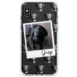 Labrador, Black - Custom Dog Photo Slim TPU Phone Case Warehouse X XS Max XR