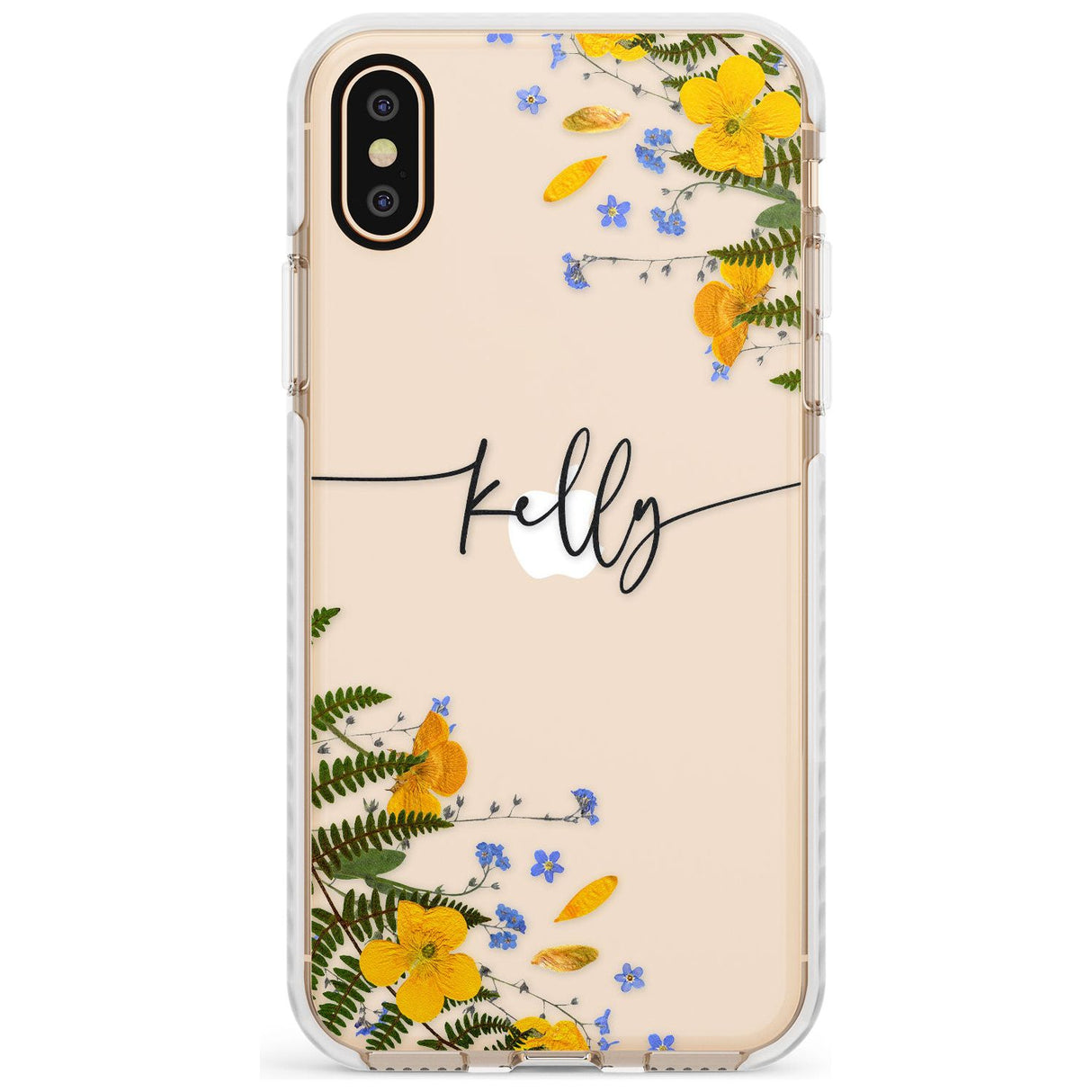 Custom Ferns & Flowers Slim TPU Phone Case Warehouse X XS Max XR