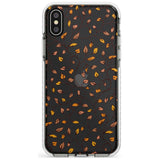 Personalised Autumn Leaves Pattern Impact Phone Case for iPhone X XS Max XR