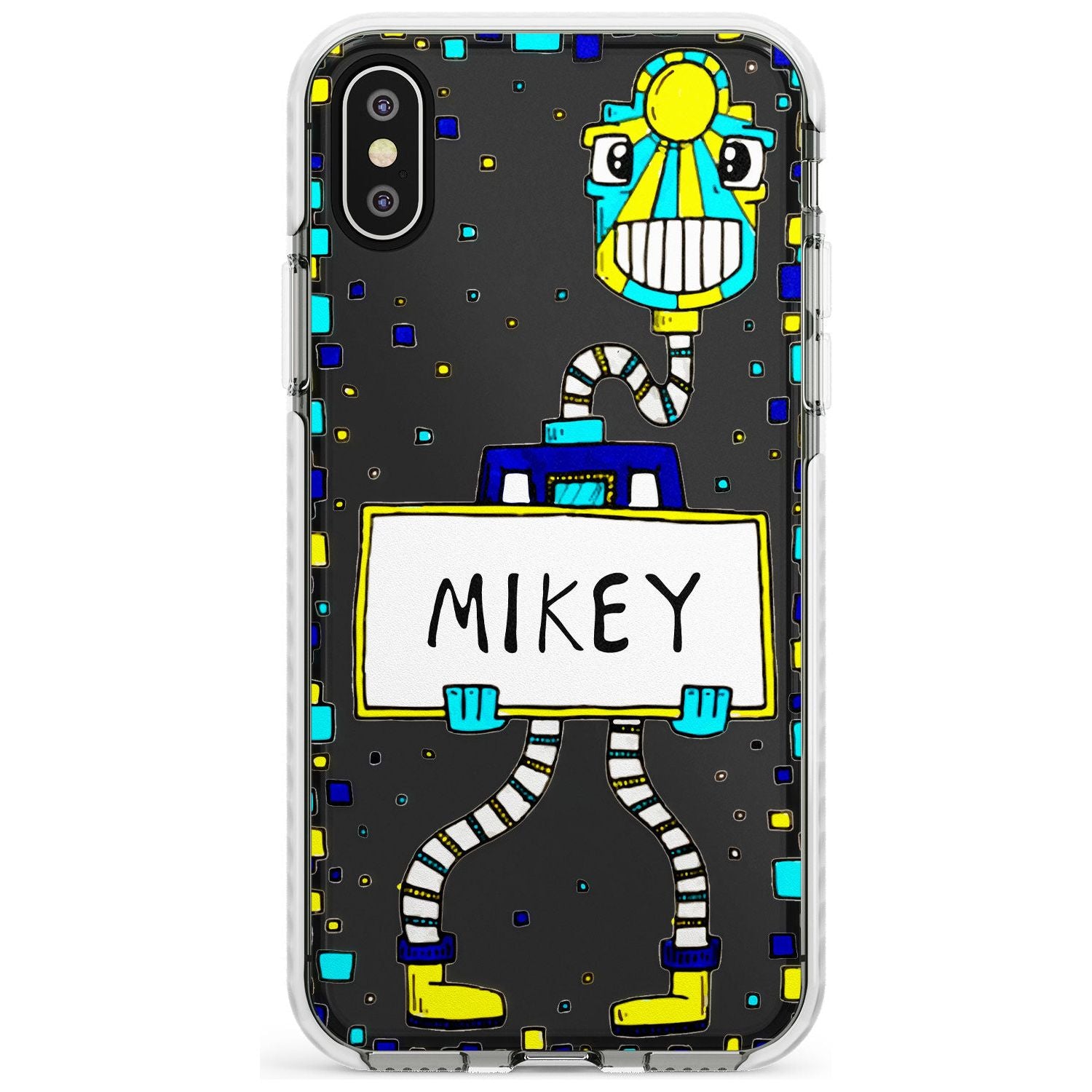 Personalised Custom Tubes Guy Impact Phone Case for iPhone X XS Max XR