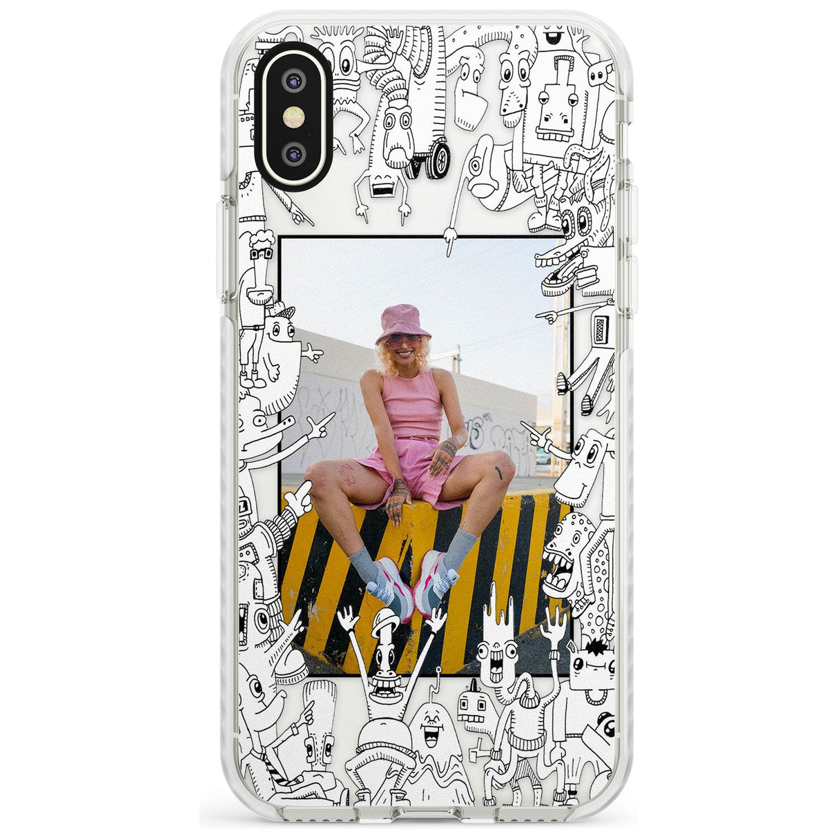 Personalised Look At This Photo Case Impact Phone Case for iPhone X XS Max XR