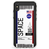 Personalised NASA Boarding Pass (Light) Impact Phone Case for iPhone X XS Max XR