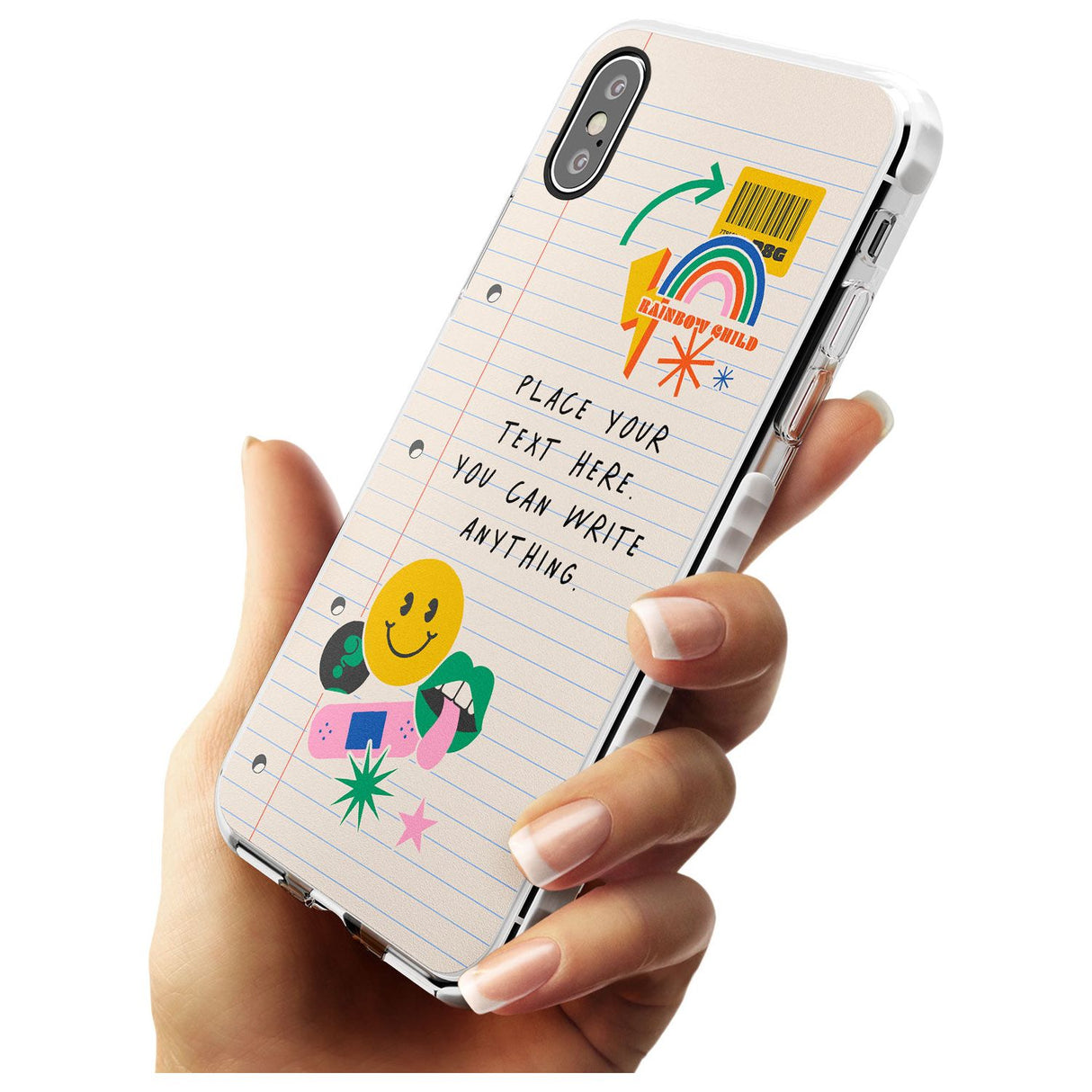 Custom Nostalgia Sticker Mix #1 Slim TPU Phone Case Warehouse X XS Max XR